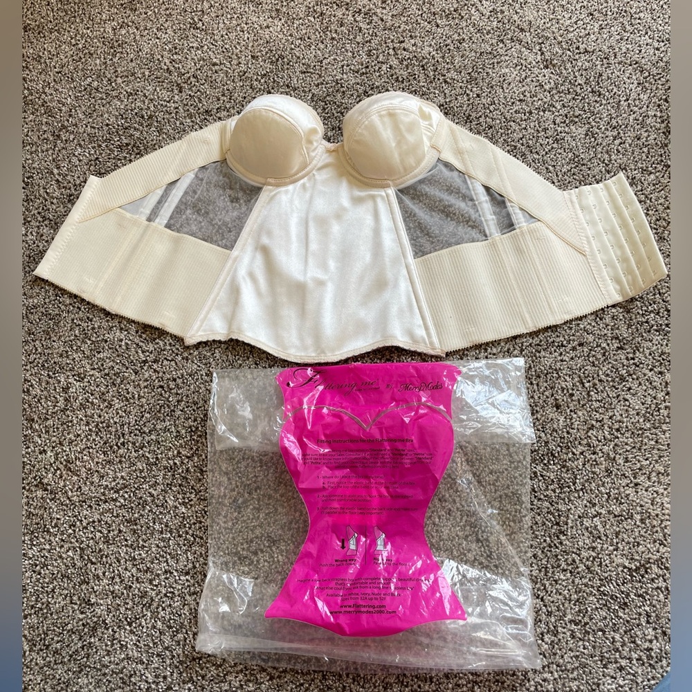 Bridal/formal wear bra size 34/b